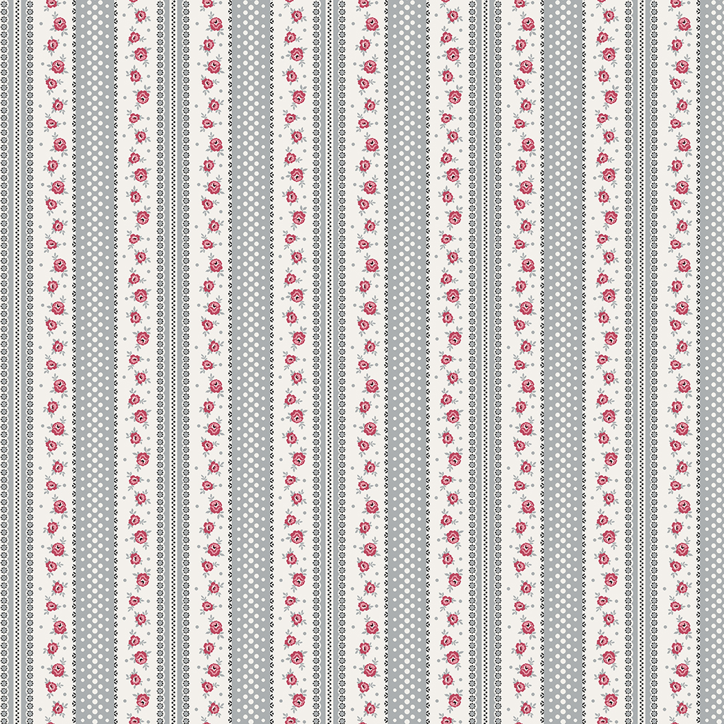 Audrey Rose Stripe Light Gray