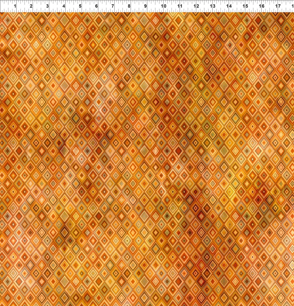 Falling Leaves - Diamonds - Multi