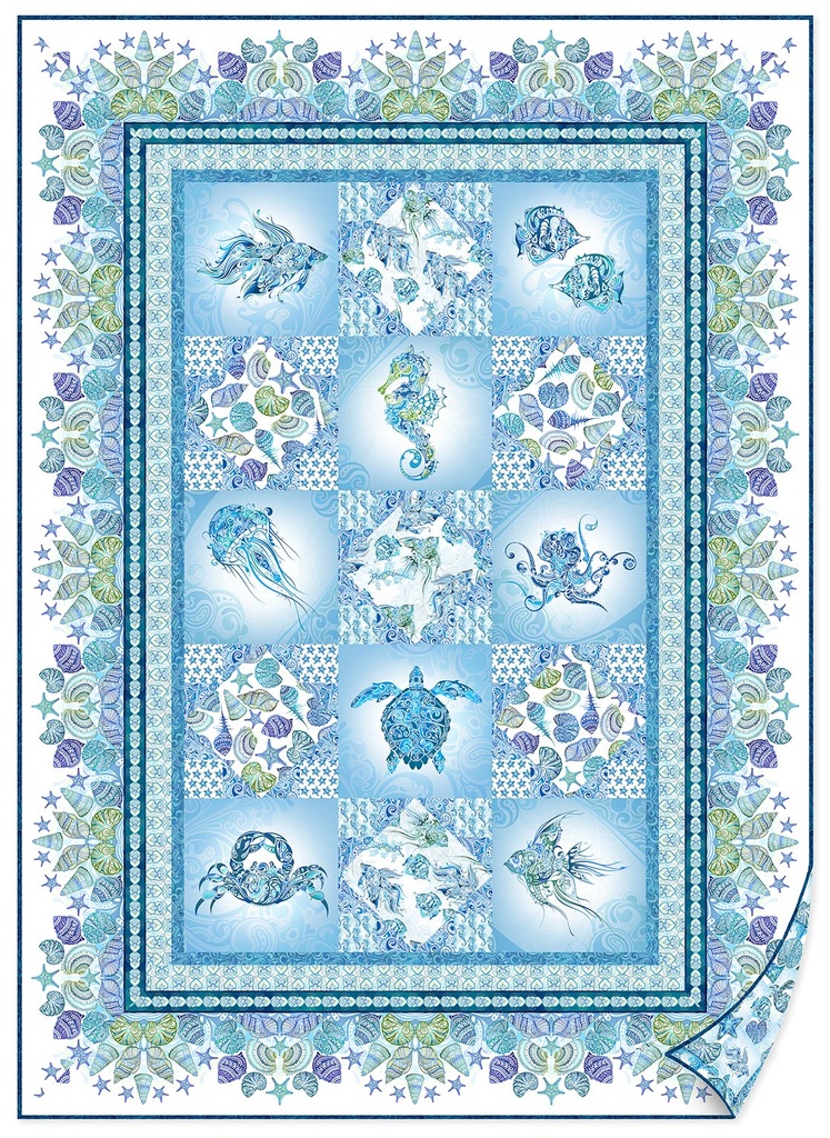 Wonders of the Ocean Quilt Kit