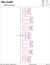 Bit-O-Color Happy Birthday Quilted Banner Pattern