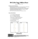 Bit-O-Color Happy Halloween Quilted Banner Pattern