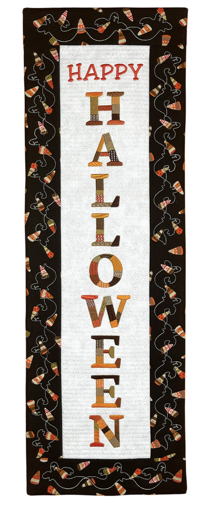 Bit-O-Color Happy Halloween Quilted Banner Pattern