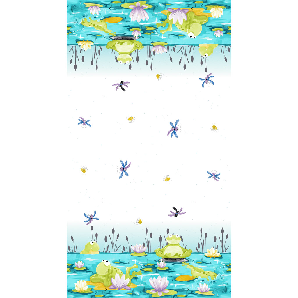 Paul's Pond Double Border Aqua