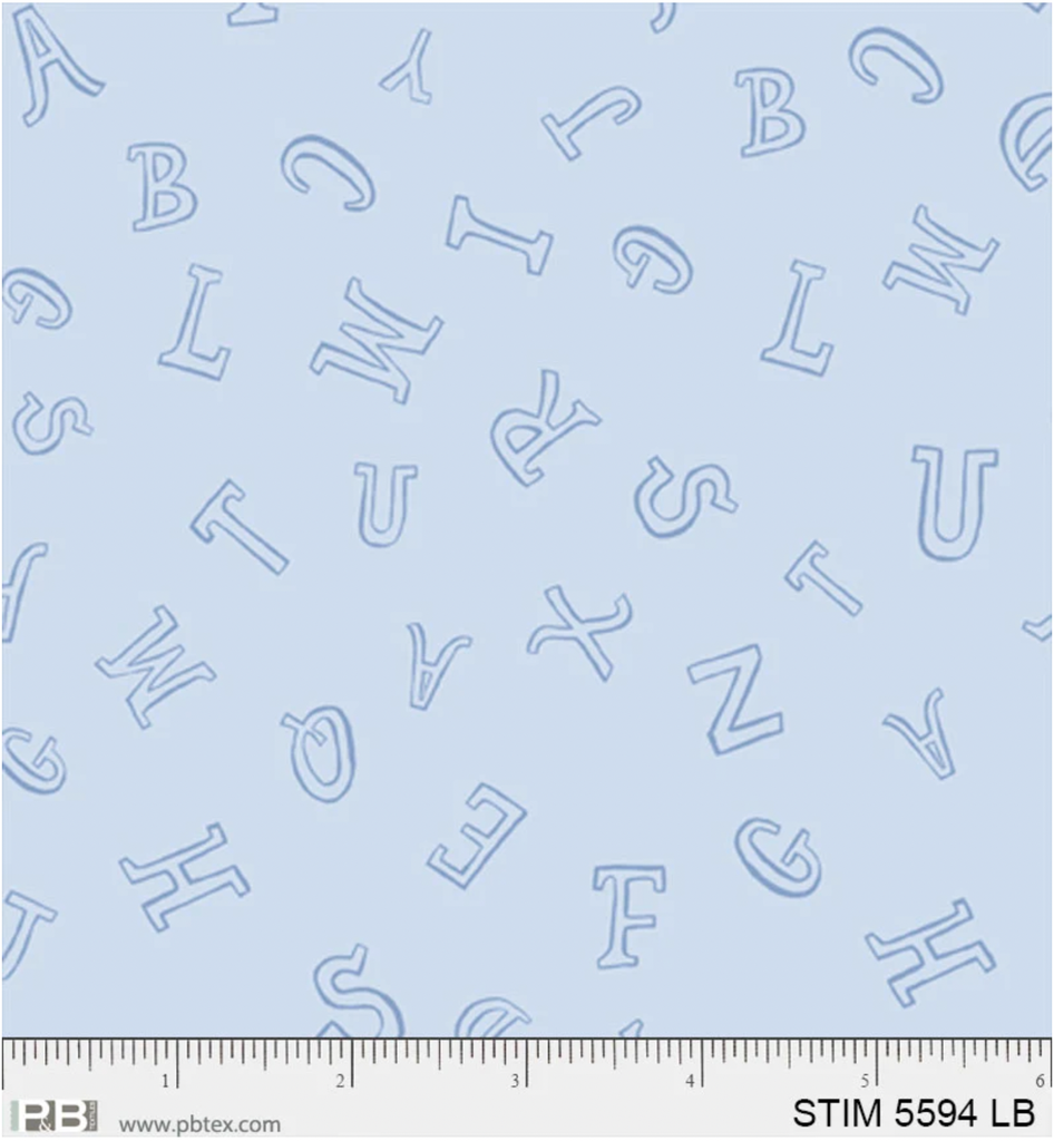 Story Time Alphabet Blue