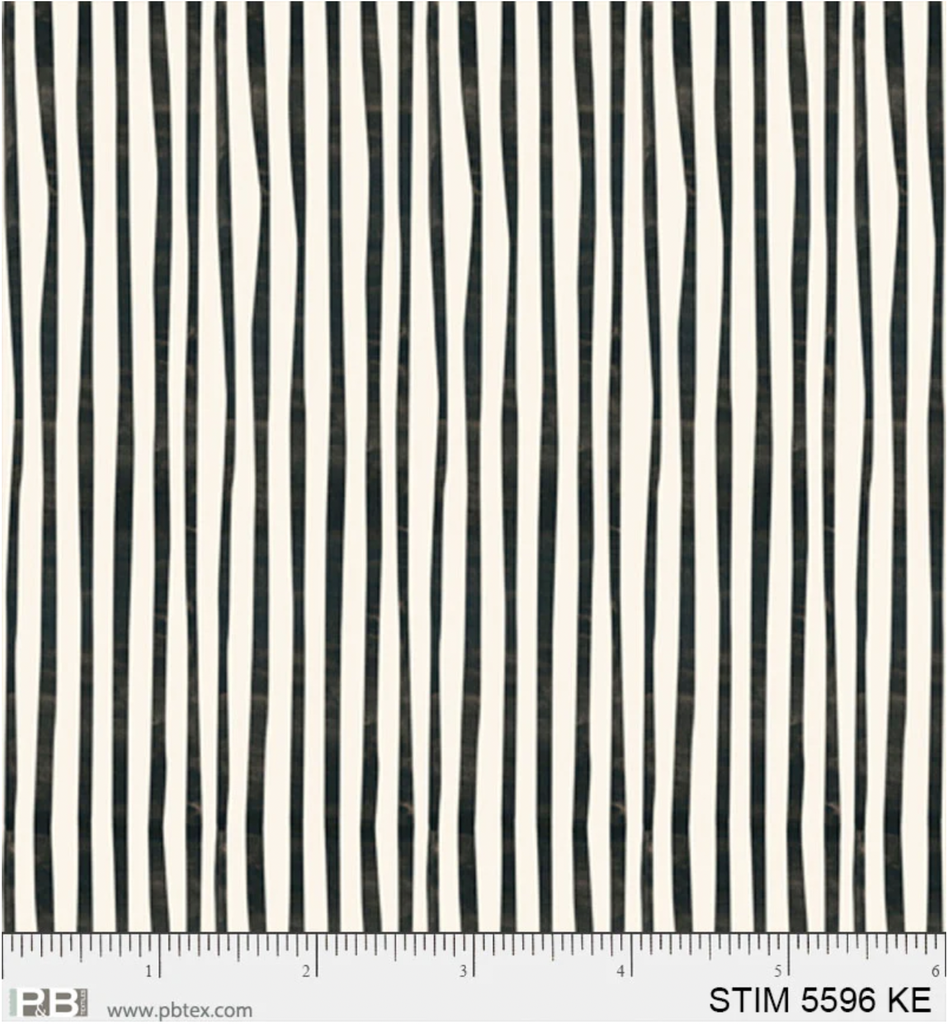 Story Time Stripes Black & White