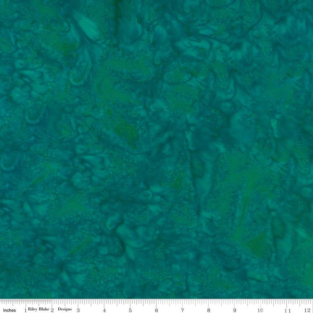 Expressions Batiks Hand-Dyes Tempo Teal