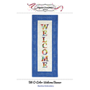 Bit-O-Color Welcome Quilted Banner Pattern