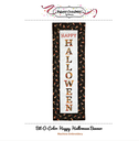 Bit-O-Color Happy Halloween Quilted Banner Pattern