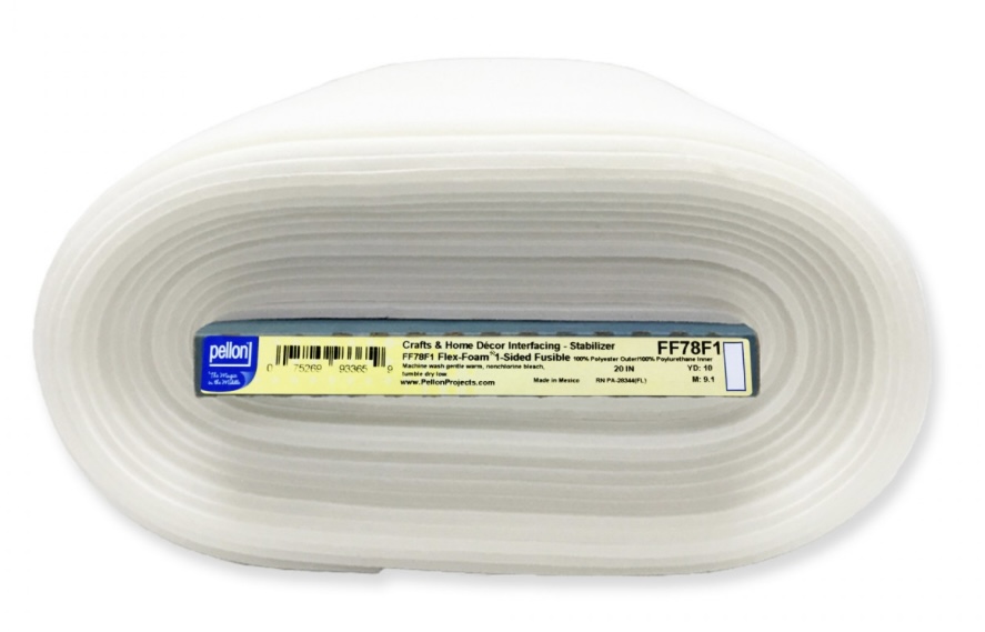Pellon FF78F1 - 1 Sided Fusible Flex Foam - 20” wide