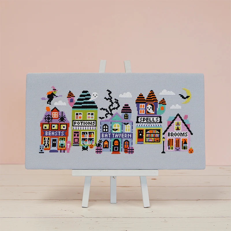 Witchy Way - Halloween Cross Stitch Kit