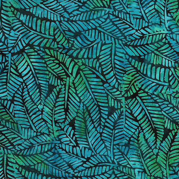 Tossed Leaves-Blue Storm