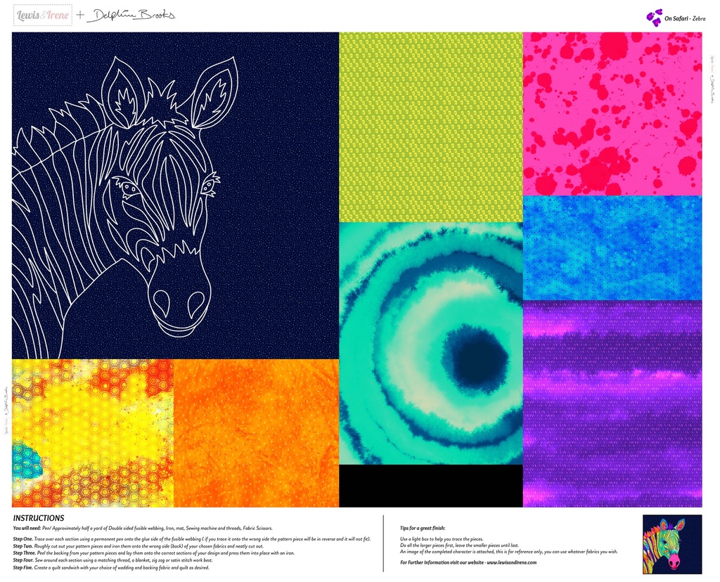 Zebra Panel - On Safari