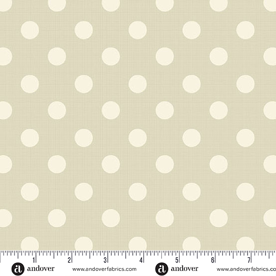 Quiltessential - Parchment Large Dot