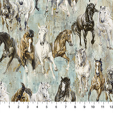 Pedigree Field of Horses-Light