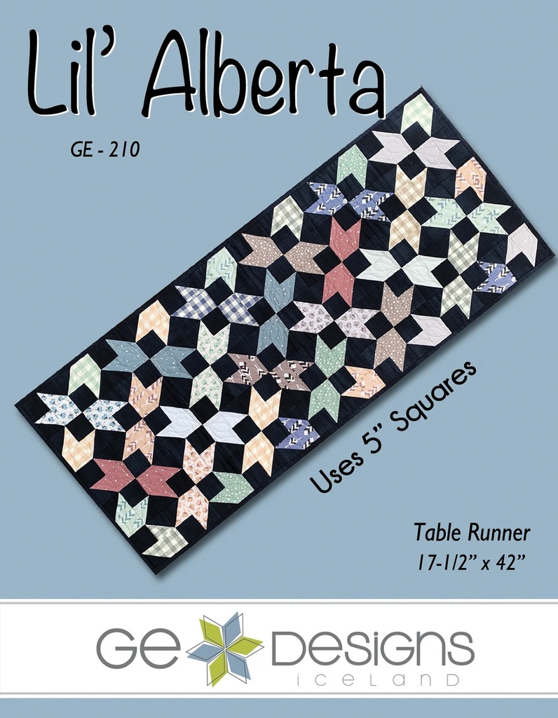 Lil' Alberta - Table Runner Pattern 210