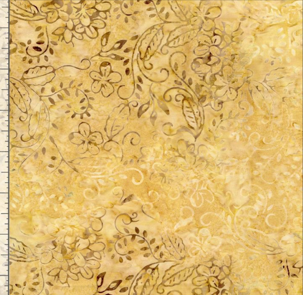 Viney Floral Tonga-B4922 Fawn