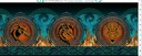 Dragons-Emerald Reign-Border-Multi/T
