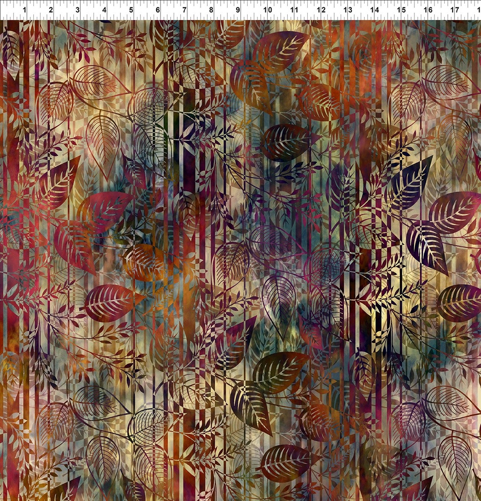 Falling Leaves - Leaf Stripe - Multi