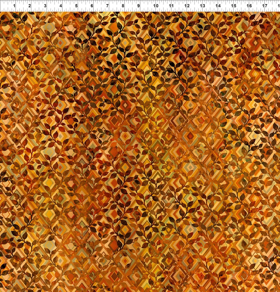 Falling Leaves - Diamond Leaves - Multi
