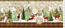 SALE - Winter Solstice II - Border - Multi - Metallic