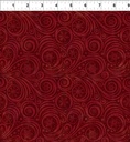 Winter Solstice II - Snow Swirl - Red