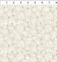 Winter Solstice II - Snowflakes - Cream - Metallic