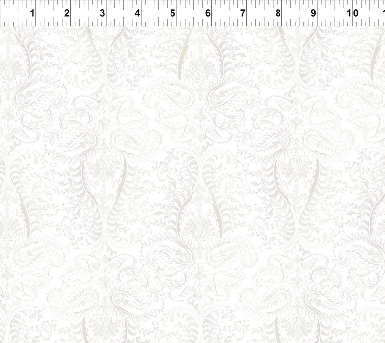 Daydreams - Tonal Paisley - Cream