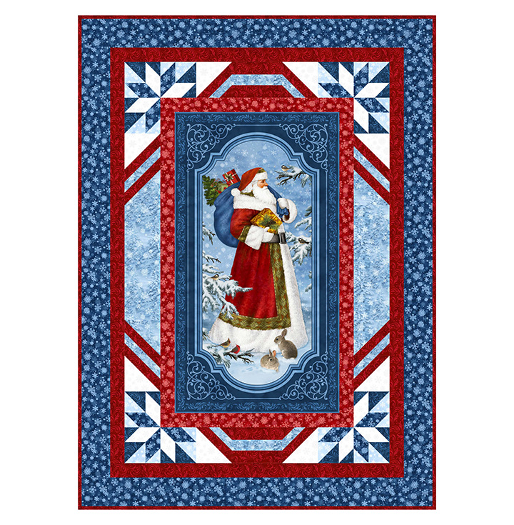 St Nicholas Crystal Corners Quilt Kit