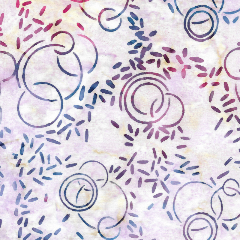 Bubbles and Jimmies-Multi Purple Yellow White