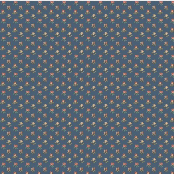 Ditsy - Navy - Patchwork Potpourri