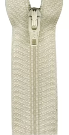 12" Coats & Clark Zipper - Natural
