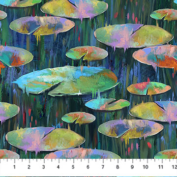 Lotus by Northcott - Lily Pads