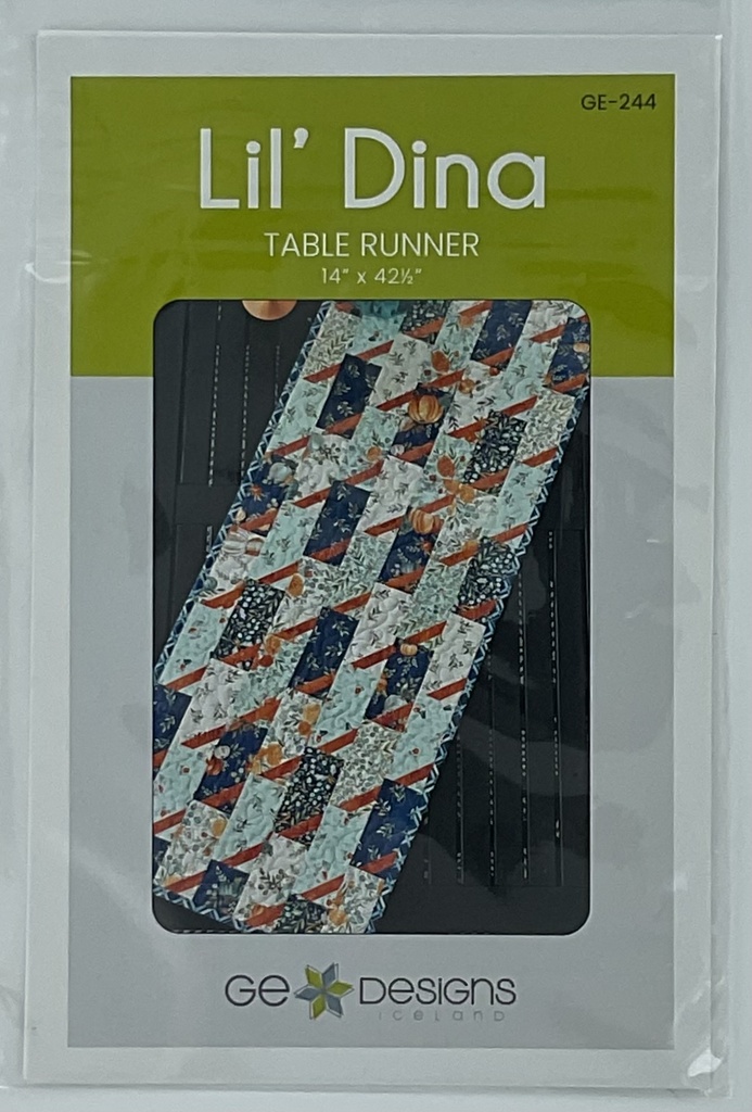 Lil’ Dina - Table Runner Pattern 244