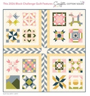 Riley Blake 2026 Block Challenge--PREORDER