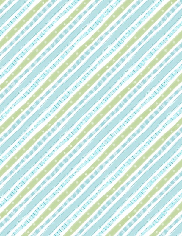 Rainbow Dreams Diagonal Stripe Blue