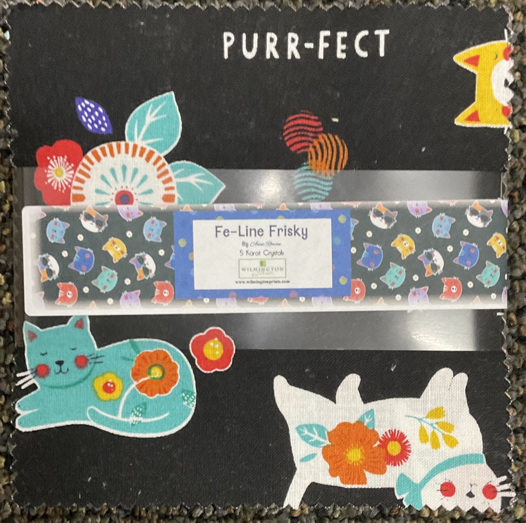 Fe-Line Frisky 5” Squares 42 pieces