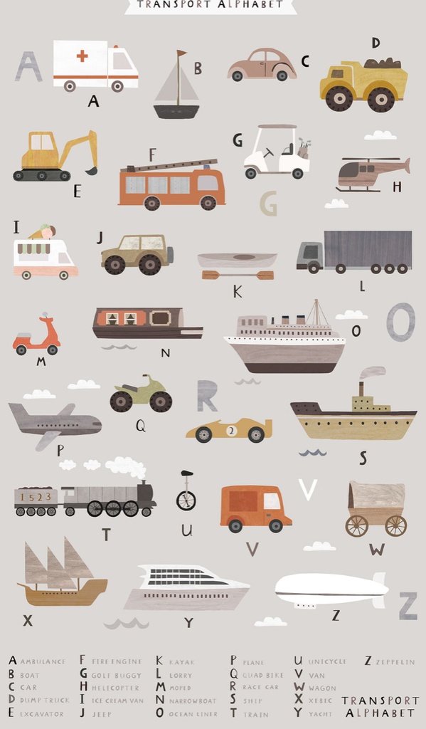 Are We There Yet 24” Wide Panel