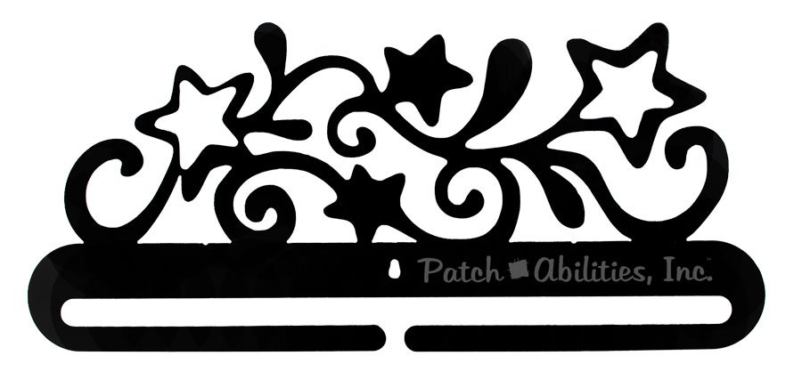 12" Stars & Loops Quilt Hanger