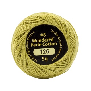 Eleganza 8wt 5-Gram Solid Perle Cotton Ball 42yd  Sandstone