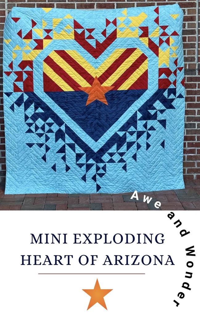 Exploding Heart of Arizona - Mini 36”x36” - Pattern