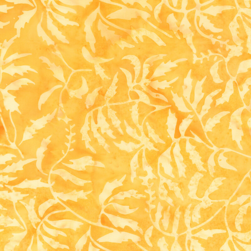 Full Bloom - Parsley - Light and Dark Orange