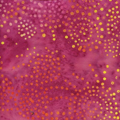 Full Bloom - Dots - Pink and Yellow