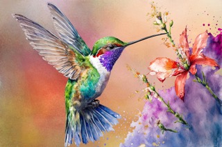 Fun Size - Scattered Hummingbird