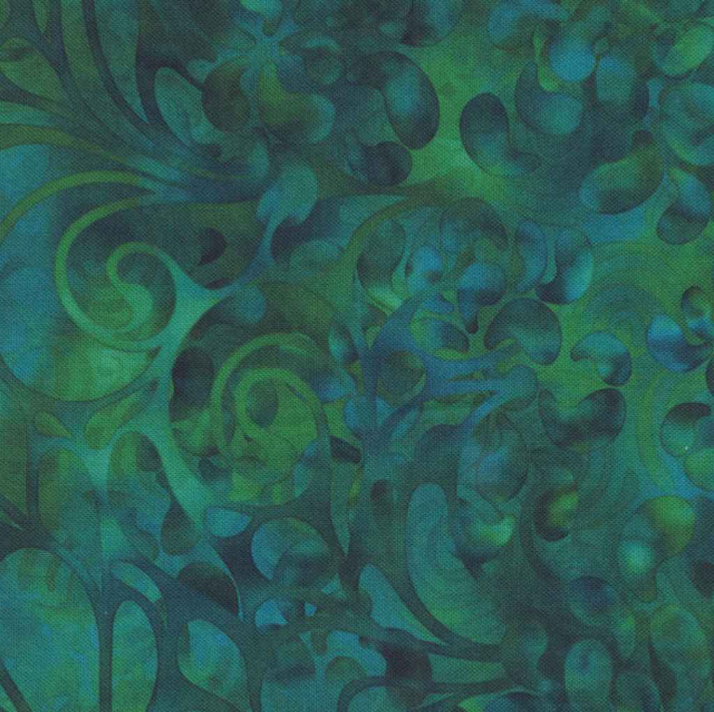 Effervescence Green 108" Wide