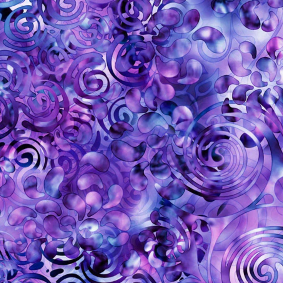 Effervescence Purple 108" Wide