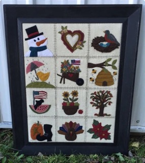 Tokens of Thyme Wool Applique Pattern