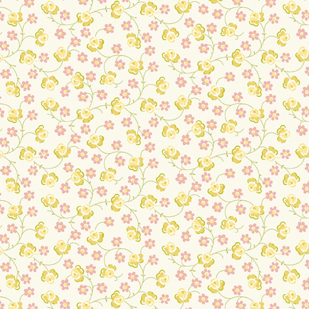 Welcome Spring - Rose Vine Yellow