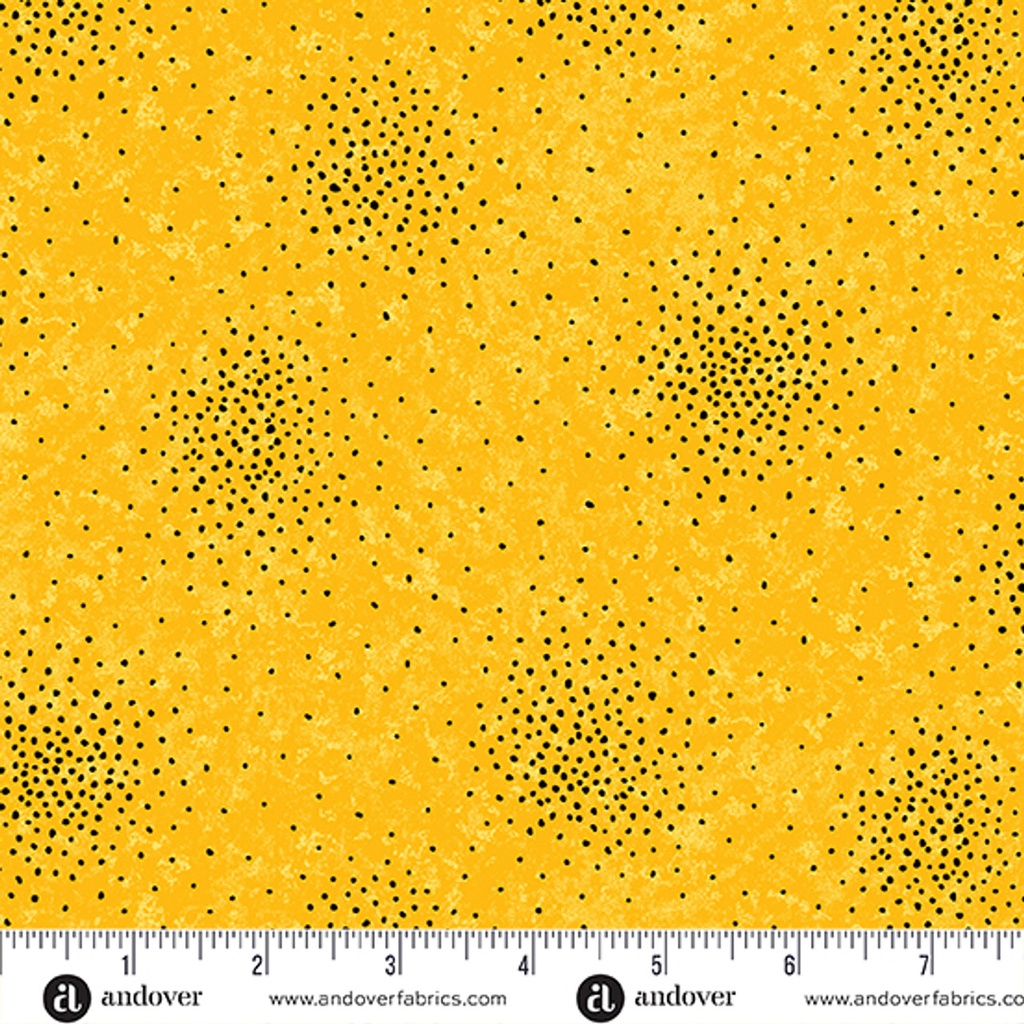 Sunflower Meadow - Texture Dot Yellow