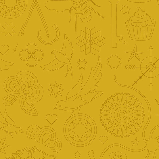 Sun Print 2020 Embroidery Yarrow