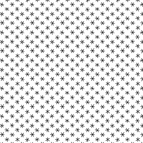 Century Black on White Asterisks